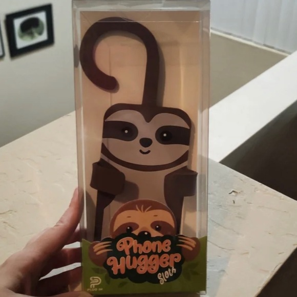 Sloth Cell Phone Holder Hanger for iPhone & Android
New Bendable - Picture 1 of 5